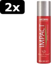 2x ARTERO IMPACT PARFUMSPRAY 90ML