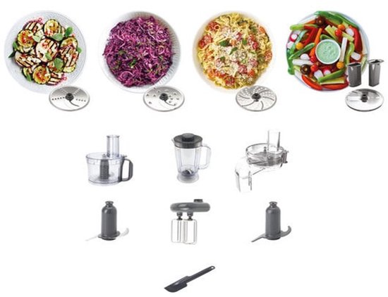 Kenwood MultiPro Compact FDM304SS keukenmachine 800 W 2,1 l Metallic van Kenwood — afbeelding 5