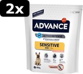 2x ADVANCE MINI SENSITIVE 800GR