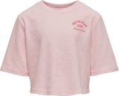 Only t-shirt meisjes - roze - KOGtara - maat 158/164