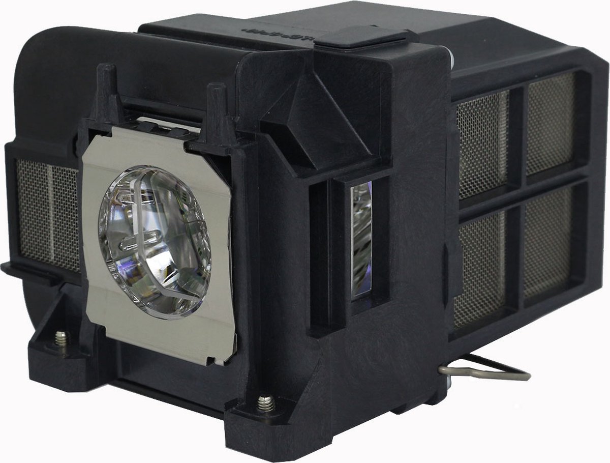 Beamerlamp geschikt voor de EPSON H545C beamer, lamp code ELPLP77 / V13H010L77. Bevat originele NSHA lamp, prestaties gelijk aan origineel.