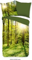 Bettwasche Woods - nr.10032 groen