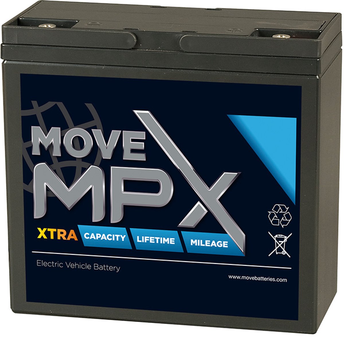 Scootmobiel accu Move MPX 12V-26Ah
