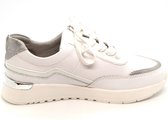 Jana Dames Sneaker - 23711-28-191 Wit/Zilver - Maat 39