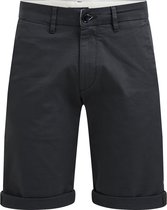 WE Fashion Heren slim fit chinoshort met stretch