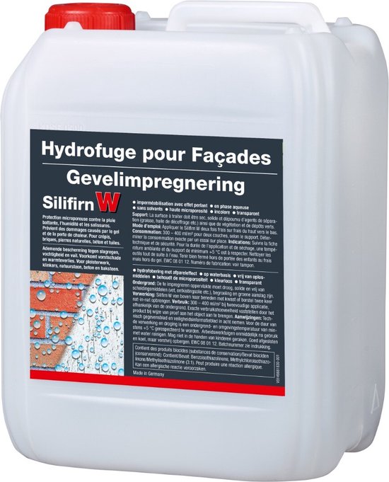 decotric Gevelimpregnering Silifirn W (waterbasis) - 5 liter