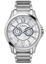 Timex TW2T44200 Horloge - Staal - Zilverkleurig - Ø 42 mm