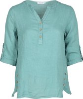 Paprika Dames Linnen hemd - Blouse - Maat 50