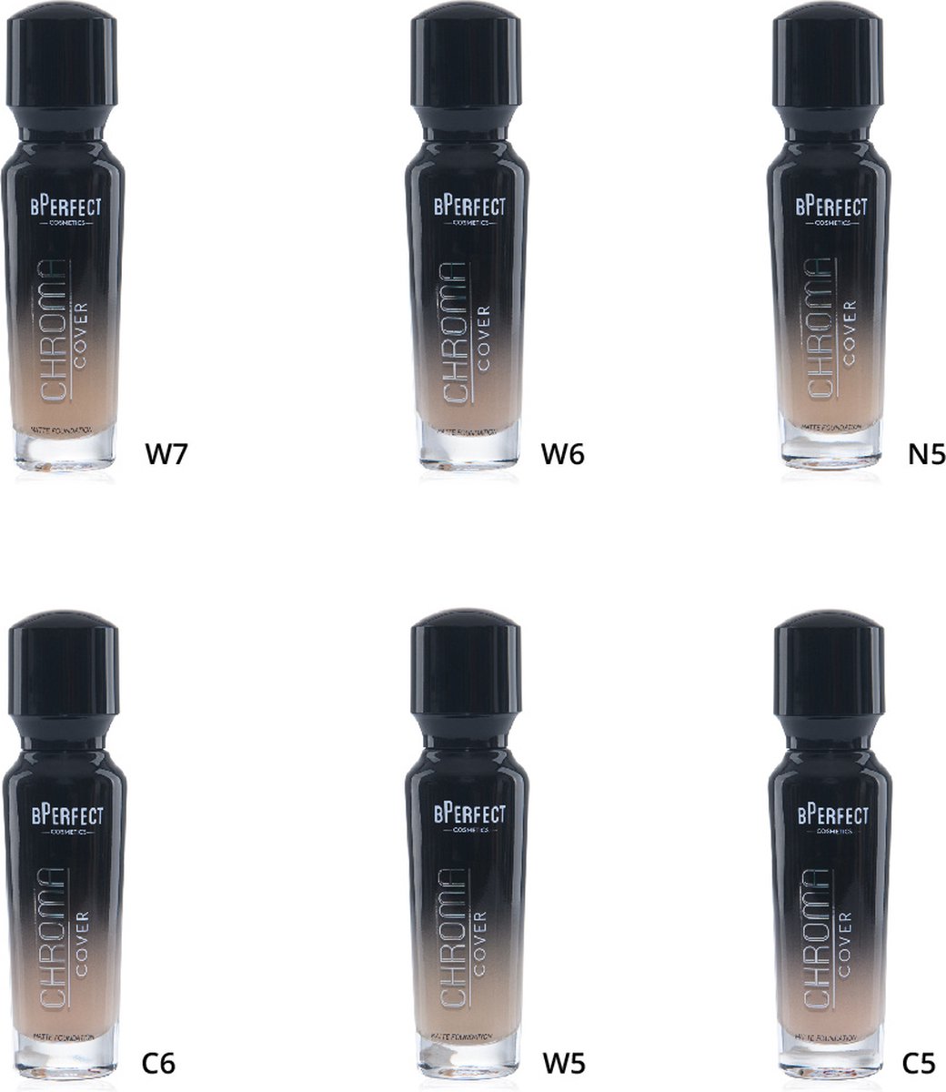 Goedkoopste BPerfect Cosmetics - Chroma Cover Matte Foundation - W5