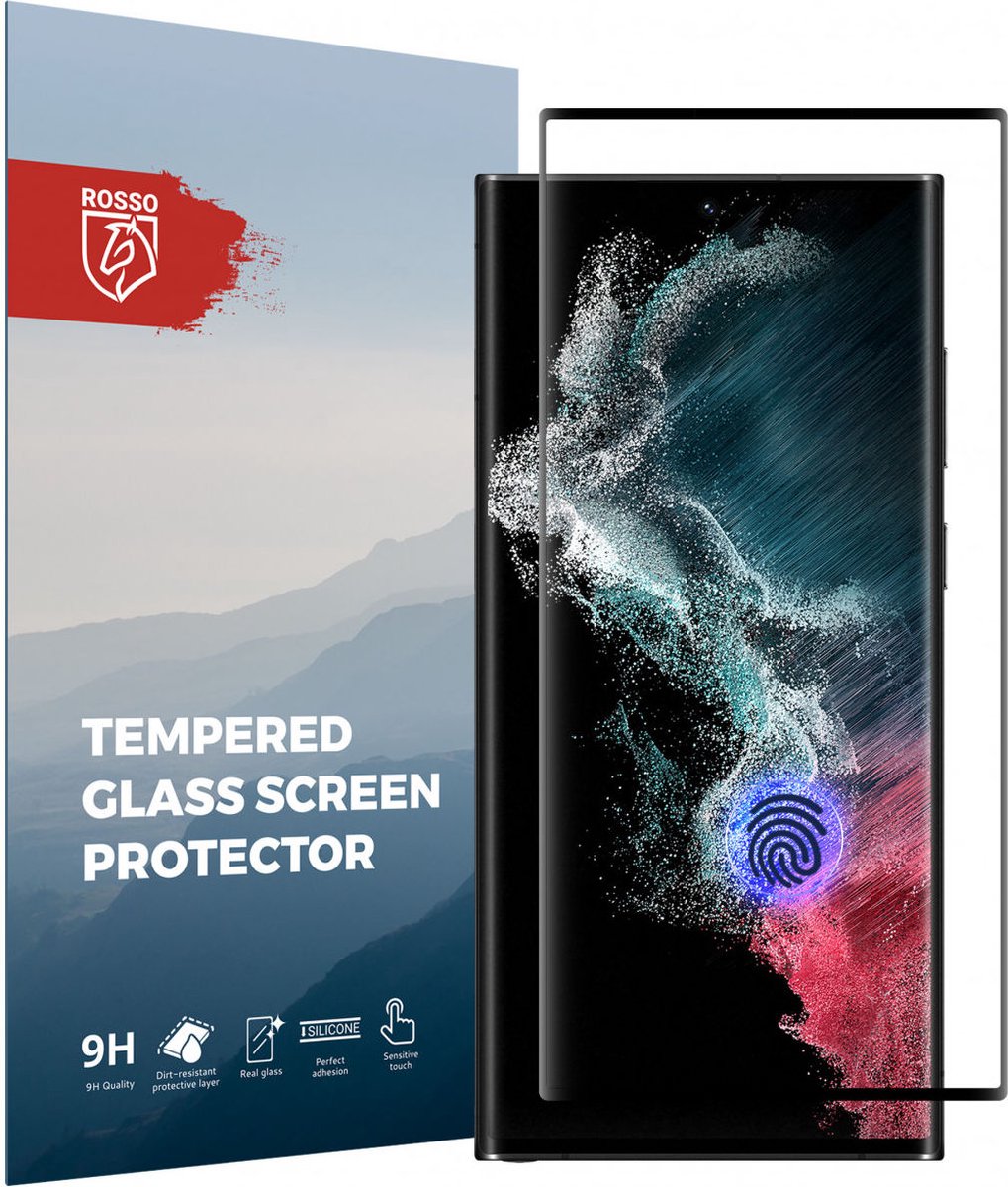 Protecteur d'écran en Tempered Glass Rosso Samsung Galaxy S22 Ultra 9H |  bol.com