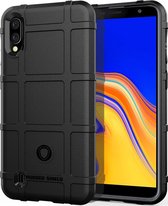 Mobigear Hoesje geschikt voor Xiaomi Redmi 9A Telefoonhoesje Flexibel TPU | Mobigear Rugged Shield Backcover Shockproof | Schokbestendig Redmi 9A Telefoonhoesje | Anti Shock Proof - Zwart
