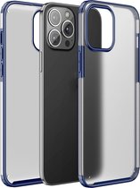 Mobigear Shockproof - Telefoonhoesje geschikt voor Apple iPhone 13 Pro Max Shockproof Hardcase Hoesje - Donkerblauw