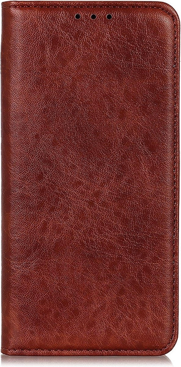 Mobigear Telefoonhoesje geschikt voor Google Pixel 4 XL Hoesje | Mobigear Classic Elegance Bookcase Portemonnee | Pasjeshouder voor 2 Pasjes | Telefoonhoesje voor Pinpas / OV Kaart / Rijbewijs - Bruin