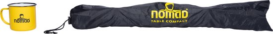 NOMAD® Amosen Campingtafel Premium - Donkerblauw - Inklapbaar & Lichtgewicht & Sterk - Bekerhouders - Camping Tafel Opvouwbaar van NOMAD — afbeelding 5