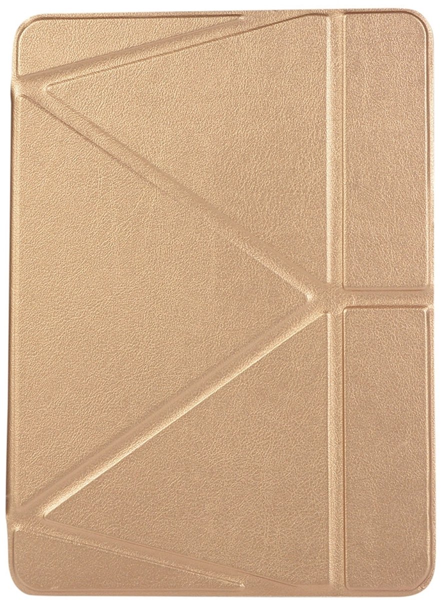 Mobigear Tablethoes geschikt voor Apple iPad Pro 11 Inch (2018) Hoes | Mobigear Origami Bookcase - Goud