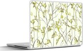 Laptop sticker - 15.6 inch - Patroon - Jungle - Planten - 36x27,5cm - Laptopstickers - Laptop skin - Cover