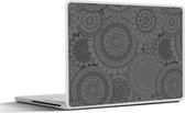 Laptop sticker - 15.6 inch - Design - Bohemian - Zonnebloem - 36x27,5cm - Laptopstickers - Laptop skin - Cover