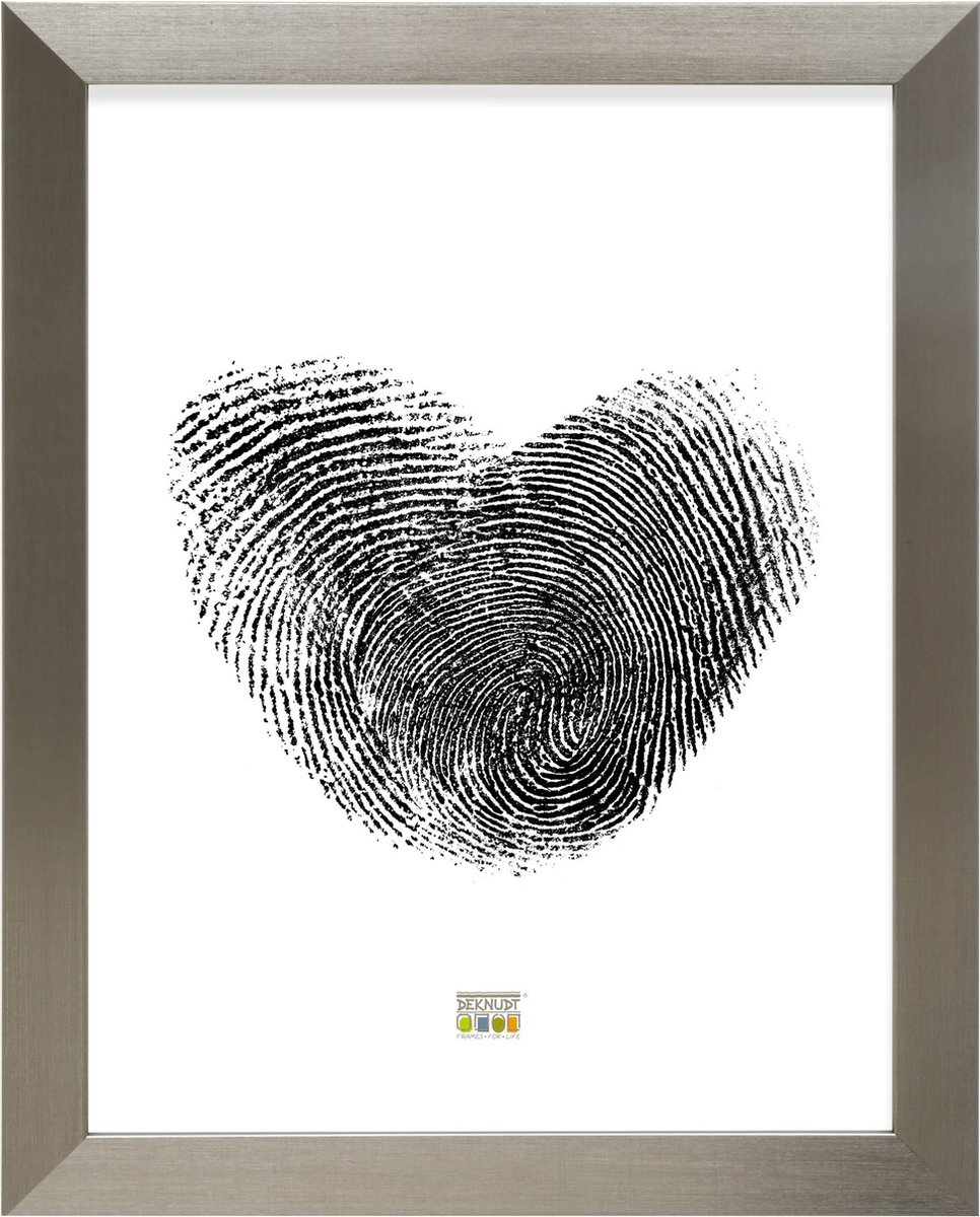 Deknudt Frames fotolijst S42PD1 - zilverkleur - voor foto 50x70 cm