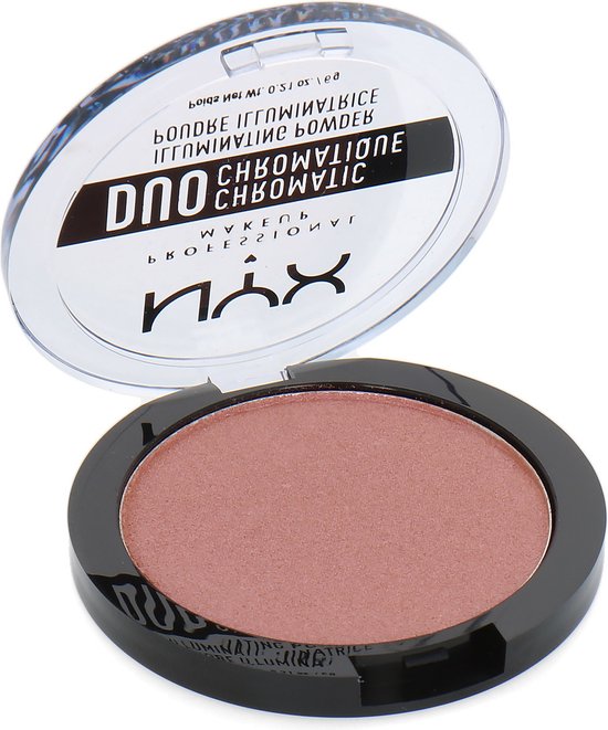 Foto: Nyx duo chromatic illuminating powder crushed bloom