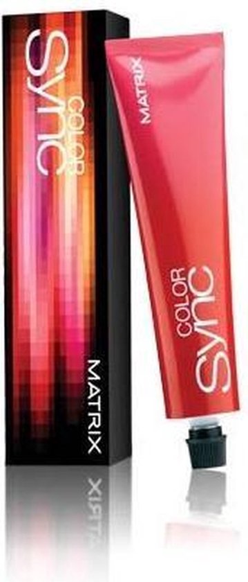 Matrix Color Sync by Socolor  Crème tint haarkleuring zonder ammoniak 84ml - 04RB Medium Red Brown / MIttelbraun Rotbraun