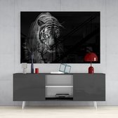 Peinture sur Glas | Animaux | Tigre | décoration murale | 110x70 cm | 4 mm