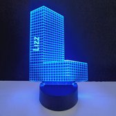 3D LED Lamp - Letter Met Naam - Lizz