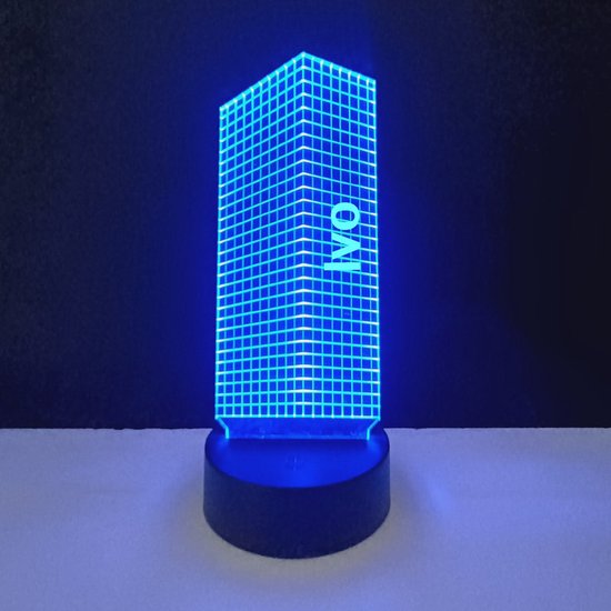 3D LED Lamp - Letter Met Naam - Ivo