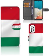 Telefoonhoesje met Pasjeshouder Geschikt voor Samsung Galaxy A73 5G Bookcase Hongarije
