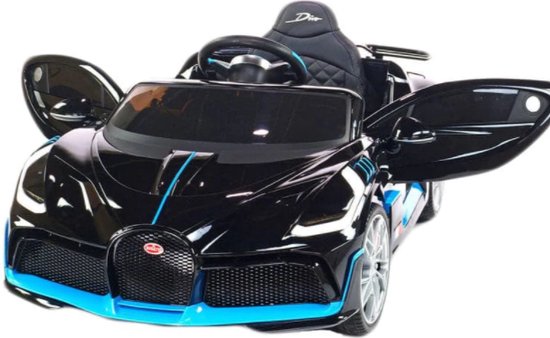Thumbnail van een extra afbeelding van het spel Bugatti Divo Kinderauto 12 Volt + 2.4G met Afstandsbediening (zwart) elektrische kinderauto