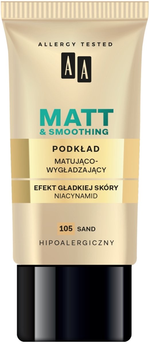 Aa - Make Up Matt Foundation Matt Smoothing Primer 105 Sand 30Ml