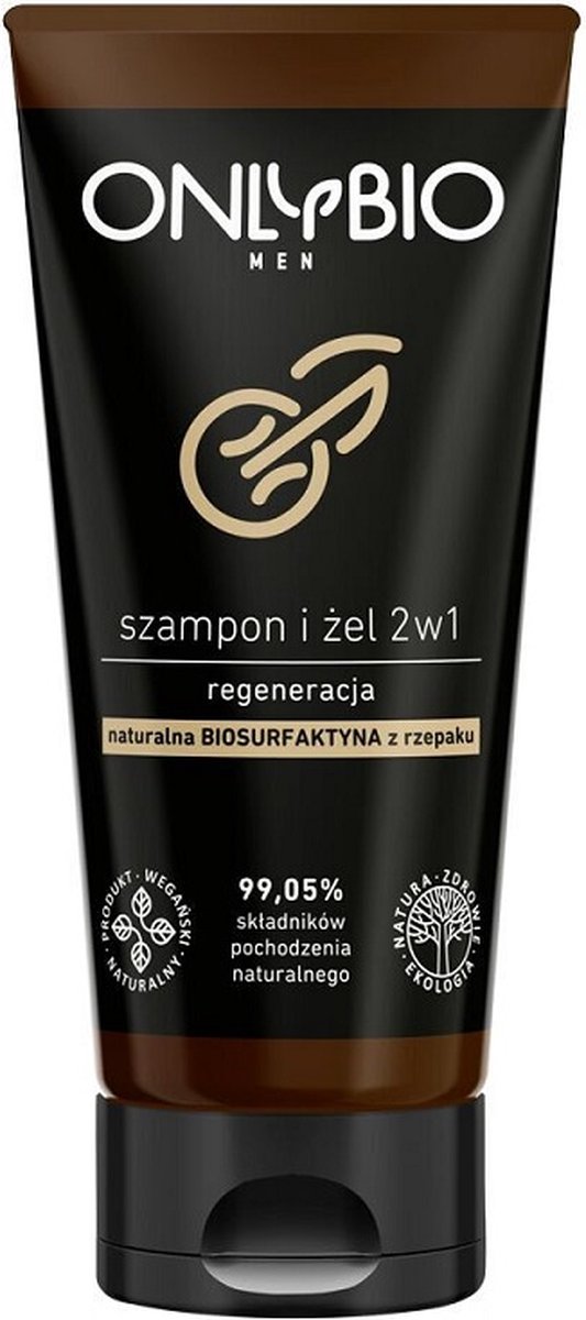 Onlybio - Shampoo And Gel 2In1 For Men Regeneration 200Ml