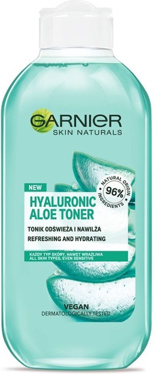 Garnier - Hyaluronic Aloe Toner Tonic Moisturizing Aloe Vera And Hyaluronic Acid 200Ml