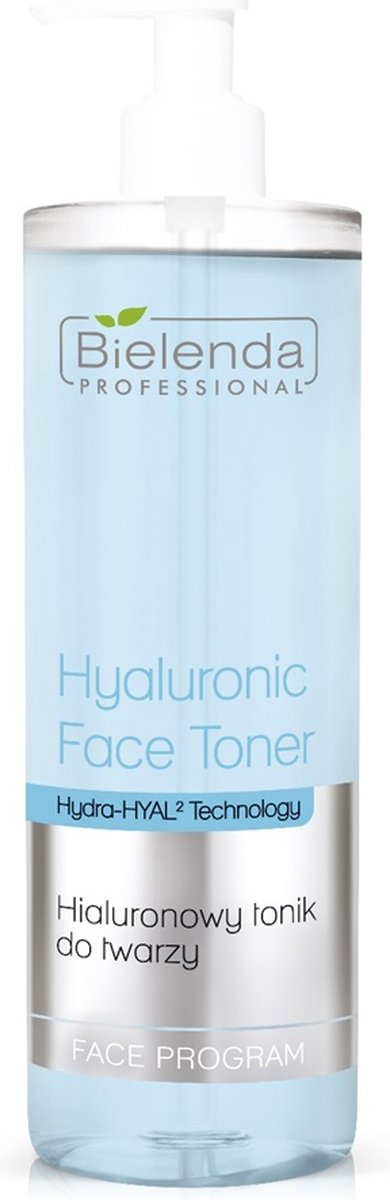Bielenda Professional - Face Program Hyaluronic Face Toner Hyaluronic Face Tonic 500Ml