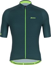 Santini Fietsshirt Korte mouwen Groen Heren - Karma Kite S/S Jersey Military Green - XL