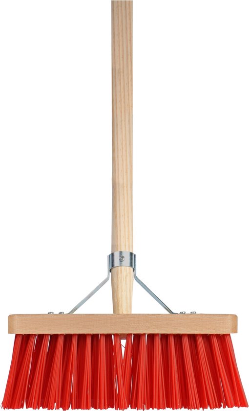 Talen Tools - Bezem - 28 cm - Kunststof haren - Steel 140 cm van Talen Tools — afbeelding 3