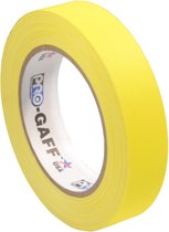 Pro  - Gaff gaffa tape 24mm x 22,8m geel