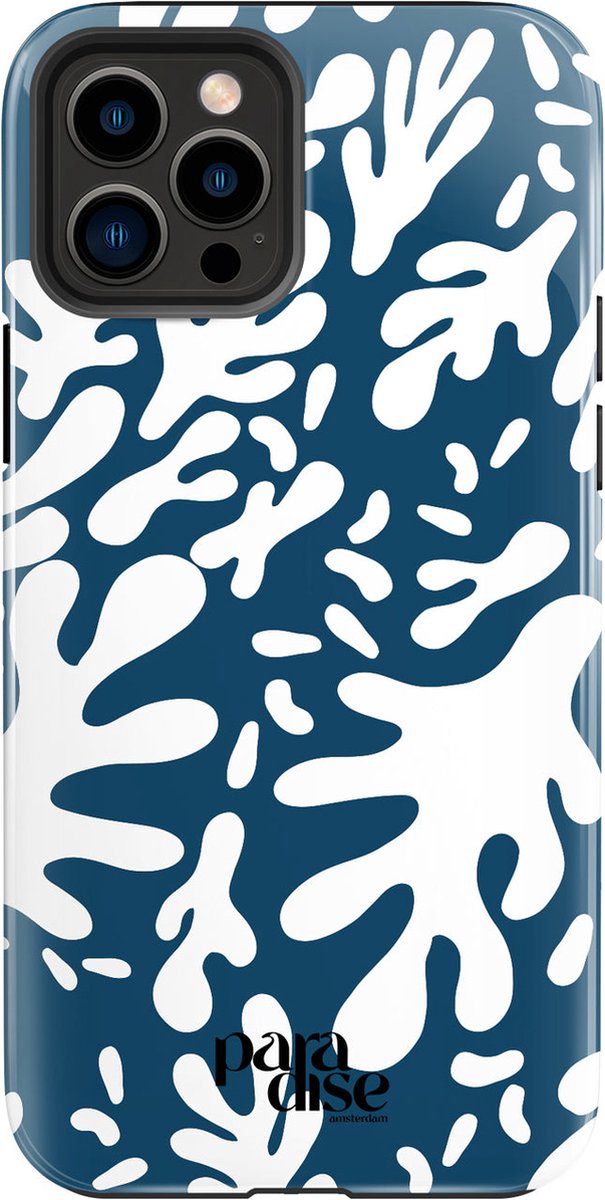 Paradise Amsterdam 'Caribbean Coral' Fortified Phone Case / Telefoonhoesje - iPhone 12 Pro