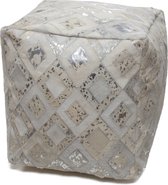 Spark Pouf 100 Grau / Silber