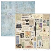 Scrapbookpapier elements - planner essentials nr. 32