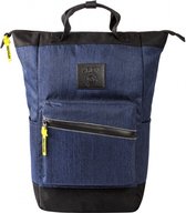 LIMÓN Saiga Duurzame Rugzakken - Blauw - van Gerecycled PET - Inhoud 21,5 liter - Waterafstotend - met Laptopvak