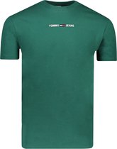 Tommy Hilfiger T-shirt Groen voor heren - Lente/Zomer Collectie