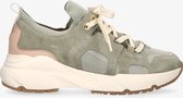 Tango | Kaylee 8-b green/nude sock sneaker - off white sole | Maat: 36