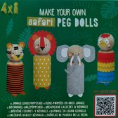 Make your own safari peg dolls - Jungle kegelpoppetjes