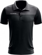 polo Bari heren polyester zwart maat 3XL