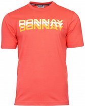 T-shirt Daks heren katoen oranje maat XL