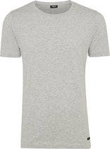 T-Shirt Round-Neck Mannen - Grijs - Maat XL