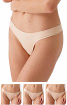 Viuma V203123 String - Katoen Brief Ondergoed – Comfortabel - Set van 3