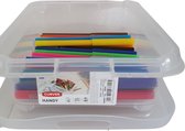 Curver Handy + Opbergboxen Organizer - 3 stuks - Transparant met deksel