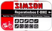 reparatiedoos E-bike aluminium rood/wit 14-delig