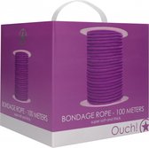 Ouch - Bondage Rope - 100 Meters - Purple - Chastity Device purple